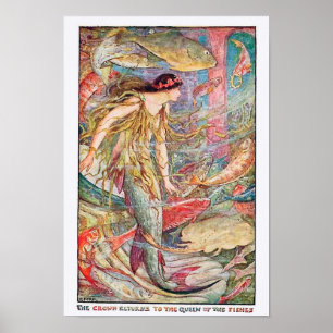 Affiches "La Couronne revient à la reine des poissons"