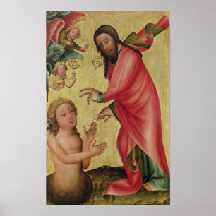 Affiches La création d'Adam