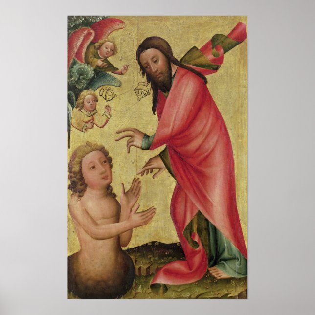 Affiches La création d'Adam (Devant)