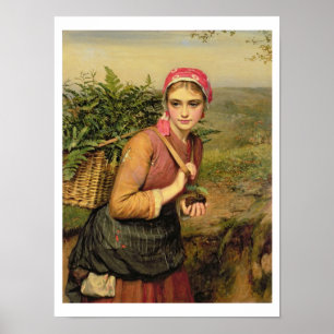 Affiches La cueillette de fougères