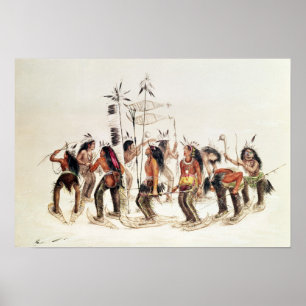 Affiches La Danse De La Chaussure De Neige