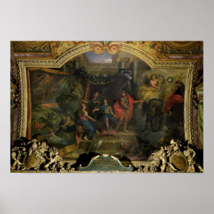 Affiches La décision de faire la guerre aux Hollandais