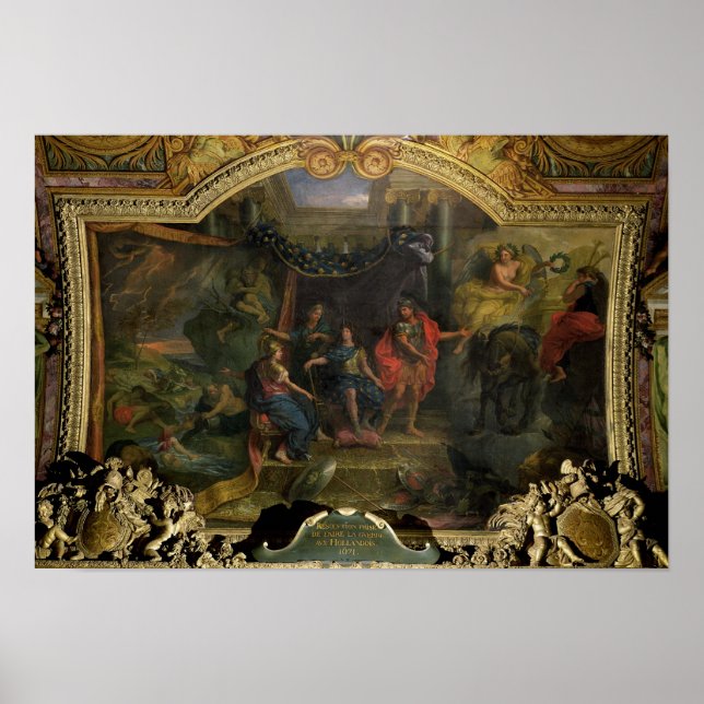 Affiches La décision de faire la guerre aux Hollandais (Devant)