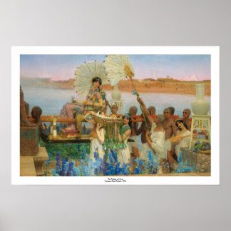 Affiches La découverte de Moïse (exacte) ~ Alma-Tadema
