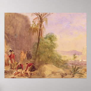 Affiches La découverte du corps de Tipu à la porte d'eau à