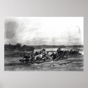 Affiches La découverte du Mississippi par de Soto