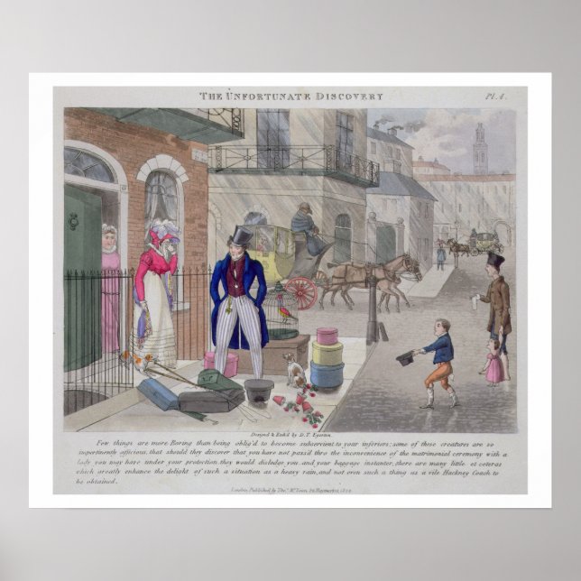 Affiches La découverte malheureuse, de Bores à la mode (Devant)