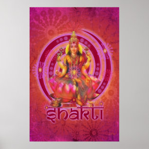 Affiches La déesse SHAKTI / LAKSHMI