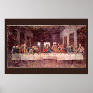Affiches La Dernière Cène de Léonard de Vinci, Renaissance