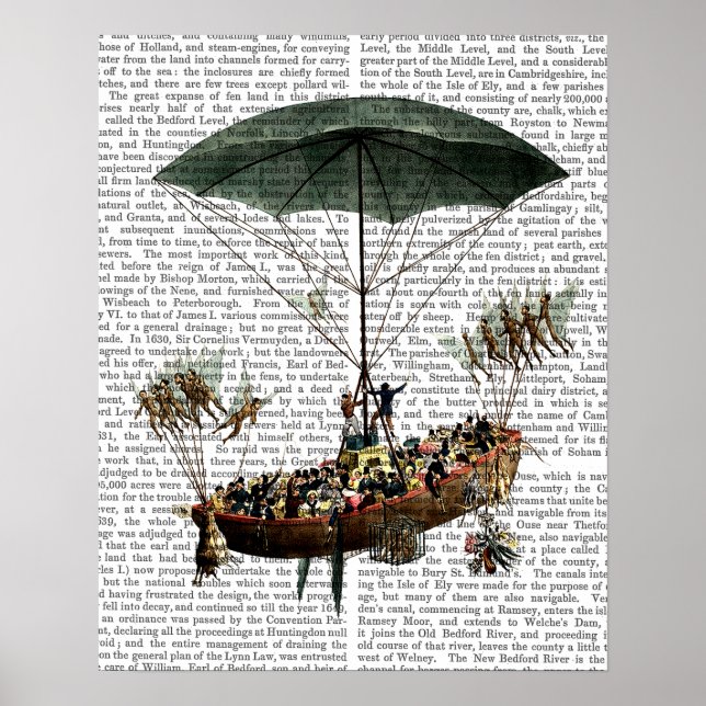 Affiches La Diligence Et Les Créatures Volantes (Devant)