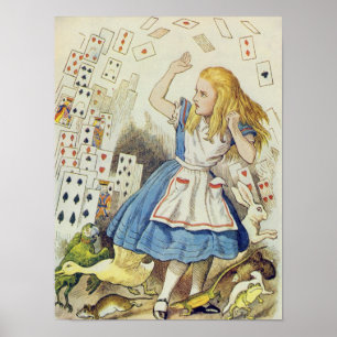 Affiches La douche des cartes