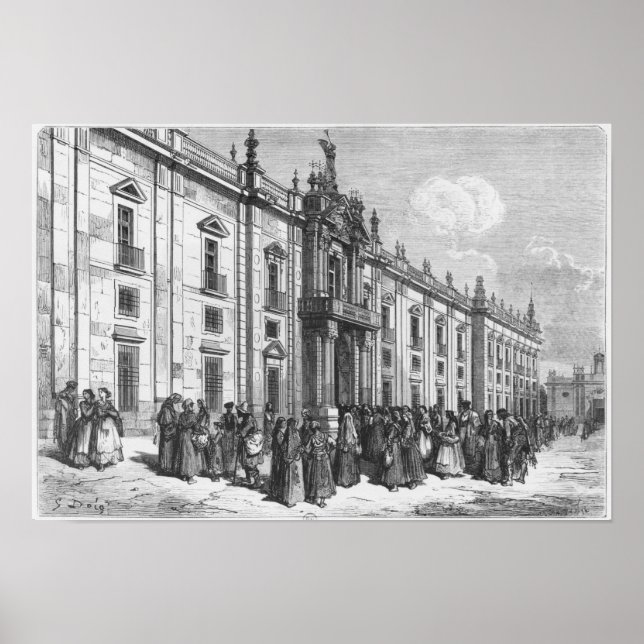 Affiches La fabrique de tabac de Séville (Devant)