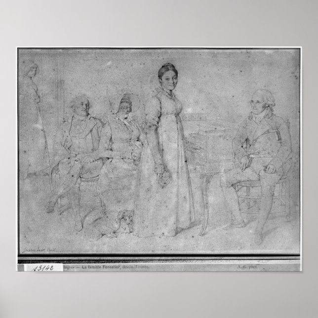 Affiches La famille Forestier, 1806 (Devant)