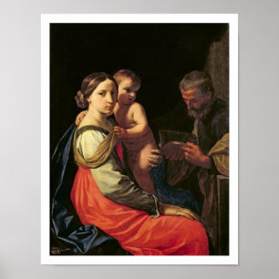 Affiches La famille sainte (huile sur la toile) 2