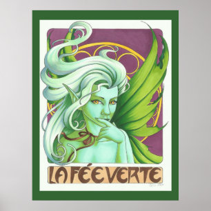 Affiches La Fée Verte