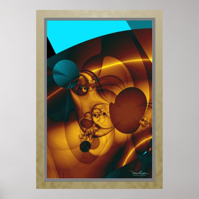 Affiches La femme qui pense (Devant)