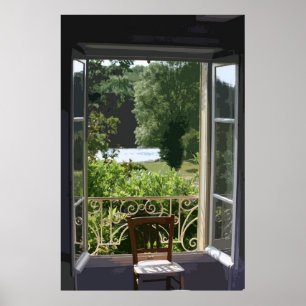 AFFICHES LA FENÊTRE DE LA CHAMBRE