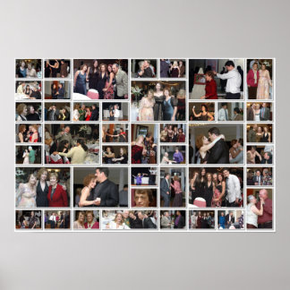 Affiches La fête de mariage de Linda et Bennett