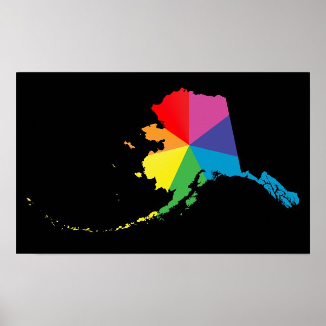 Affiches la fierté de l'alaska. (Devant)