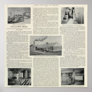 Affiches La fierté de Petaluma, la Californie