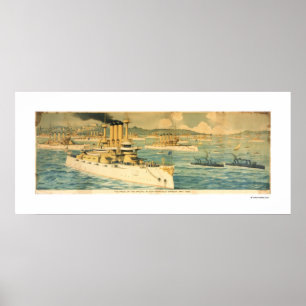 Affiches La Fierté du Pacifique dans le port de San Francis
