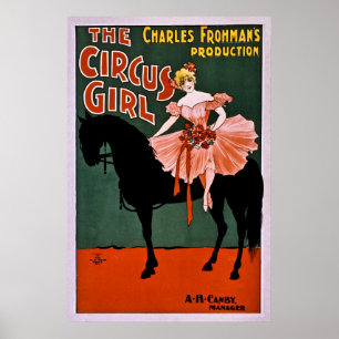 Affiches La fille de cirque