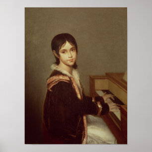 Affiches La fille de l'artiste au piano