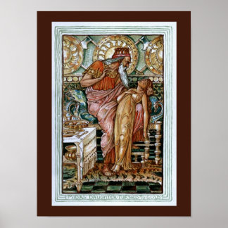 Affiches La fille de Midas s'est transformée en or