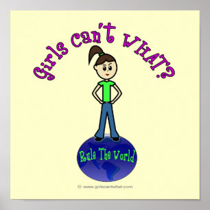 Affiches La Fille du monde, la lumière