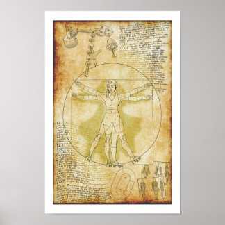 Affiches La fillette vitruvienne (Ria Culpa, 2015)