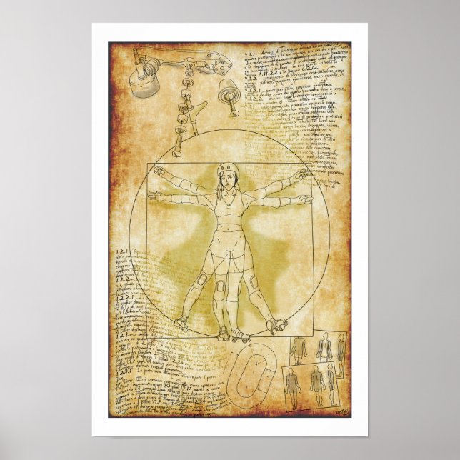 Affiches La fillette vitruvienne (Ria Culpa, 2015) (Devant)