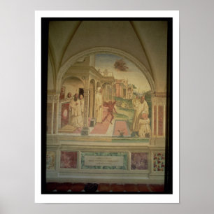 Affiches La Flagellation de saint Benoît, de la Vie de