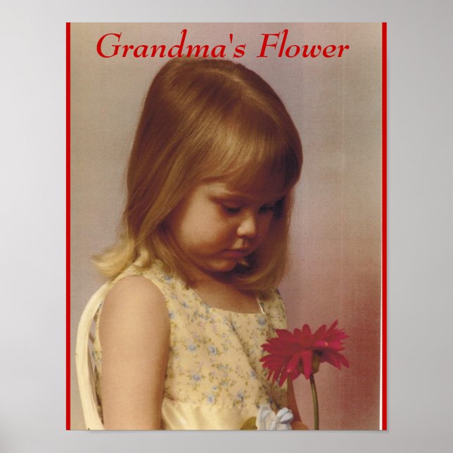 AFFICHES LA FLEUR DE GRANDMA (Devant)