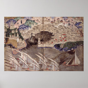 Affiches La flotte ottomane