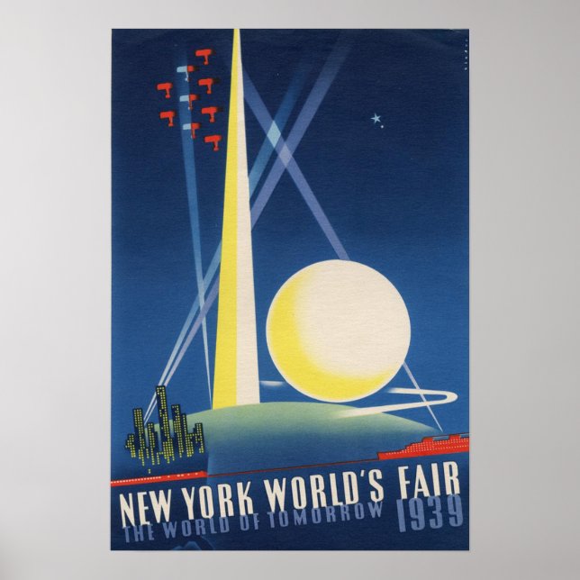 Affiches La Foire mondiale de New York 1939 (Devant)
