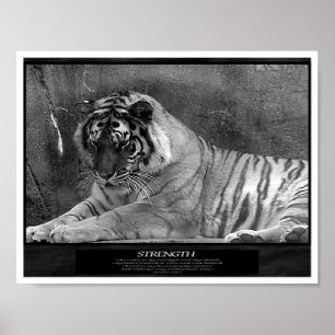 Affiches La force en tant que chrétien