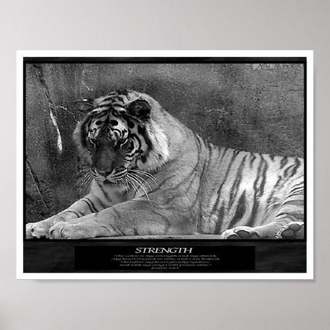 Affiches La force en tant que chrétien (Devant)