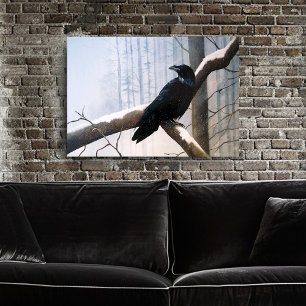 Affiches La forêt de Raven d'hiver