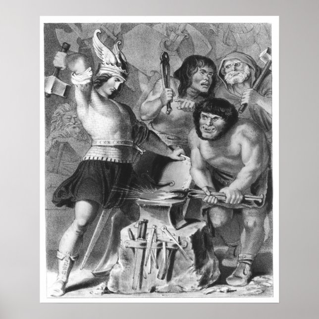 Affiches La Forge du Vulcan (Devant)