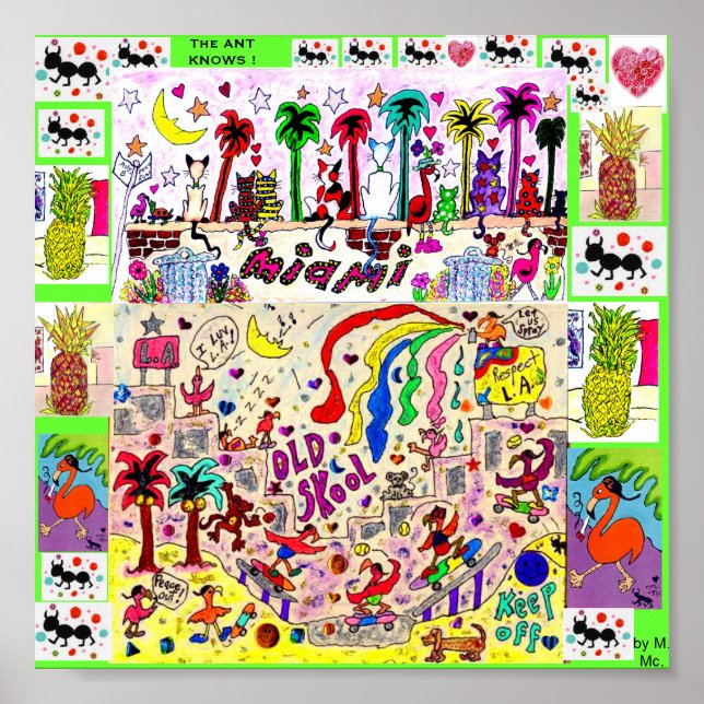 Affiches La fourmi connaît (Devant)