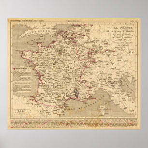 Affiches La France 1643 un 1715