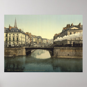 Affiches La France vintage, Nantes et Loire, la Bretagne