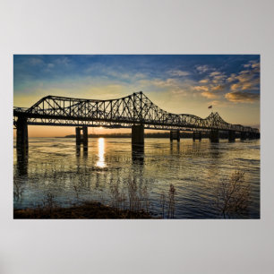 Affiches La frontière d'état