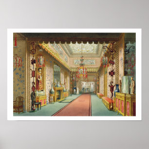 Affiches La galerie chinoise, des 'vues du Pavi royal