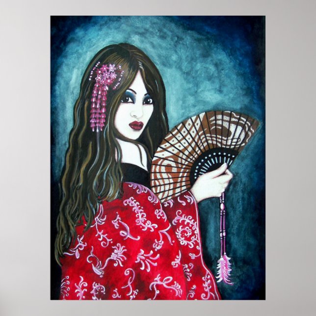 Affiches La Geisha (Devant)