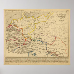 Affiches La Germanie un siecle de fin du 5e de La