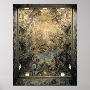 Affiches La gloire céleste et le Triumph de