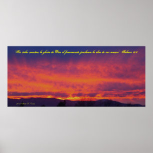 Affiches La Gloria de Dios