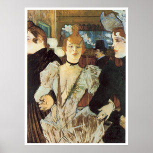 Affiches La Goulue Arrivée à la Rouge 1892