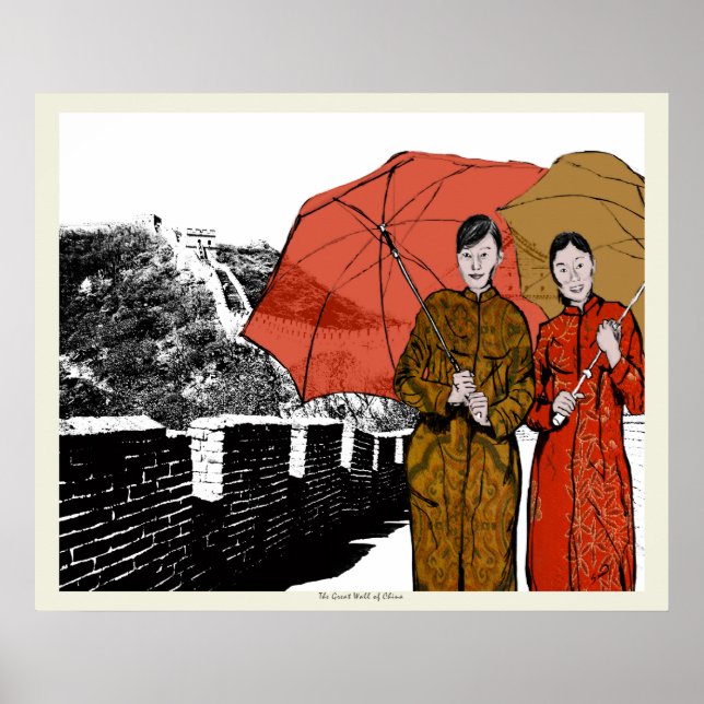 Affiches La Grande Muraille de Chine (Devant)